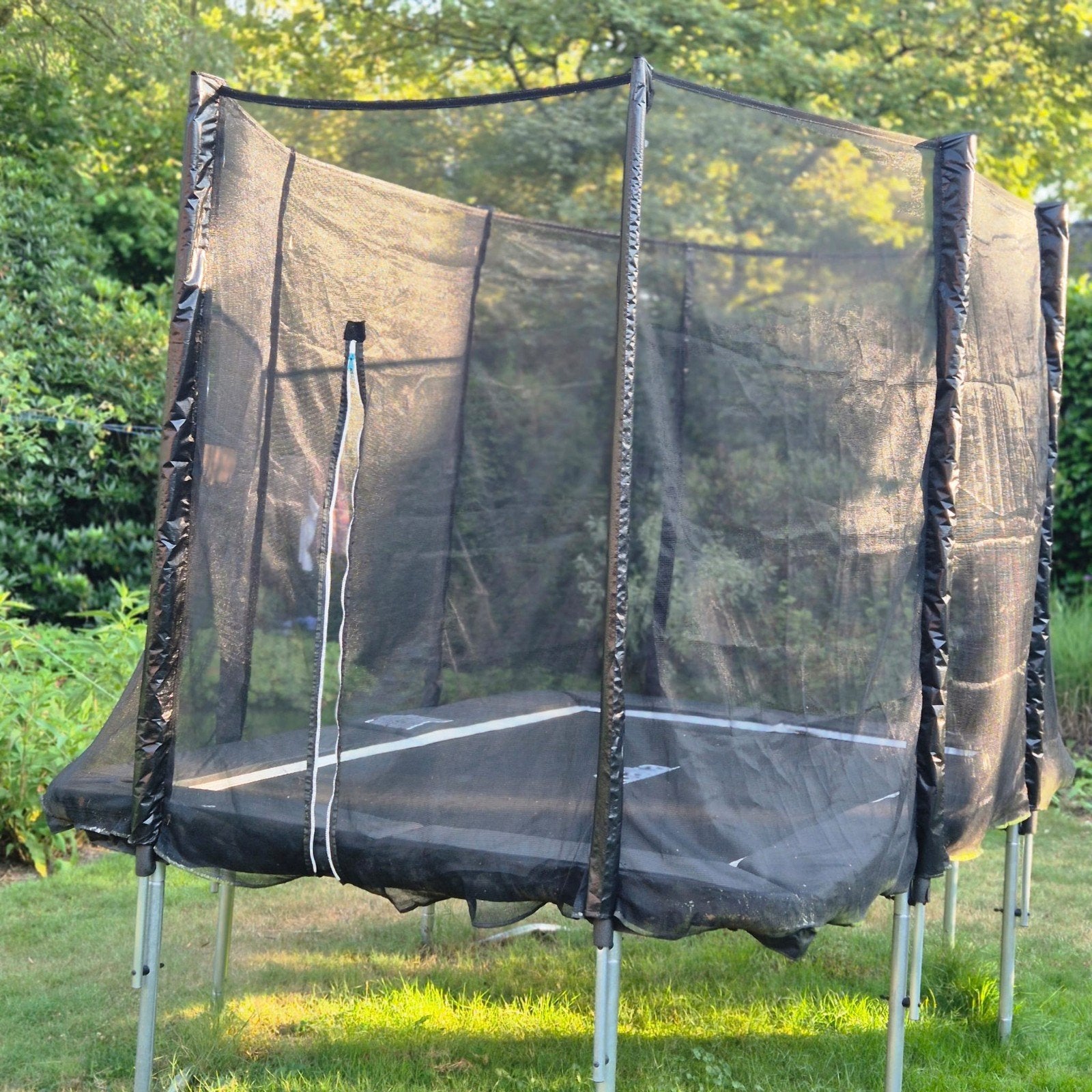 Salta trampoline rechthoekig, Ophalen