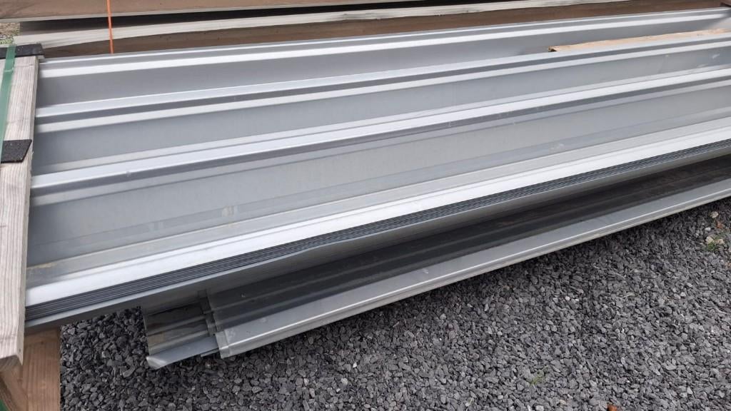 Nieuwe steeldeck dakplaten - diverse afmetingen, Doe-het-zelf en Bouw, Dakpannen en Dakbedekking, Nieuw, Ophalen