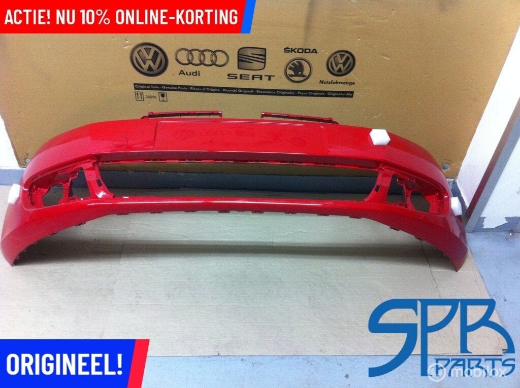 Voorbumper Golf 6 VI 5K0807221 LY3D BUMPER ORIGINEEL NIEUW, Gebruikt, Ophalen of Verzenden, Bumper, Volkswagen