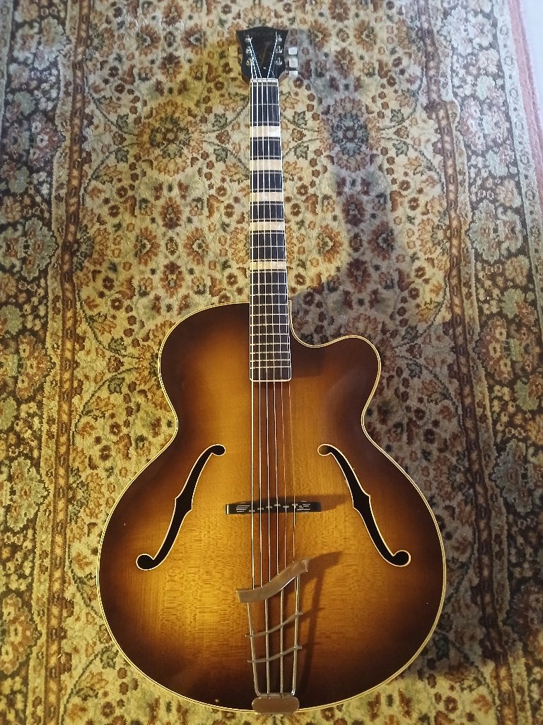 Guitare vintage Hofner 455, Enlèvement ou Envoi, Utilisé, Autres types