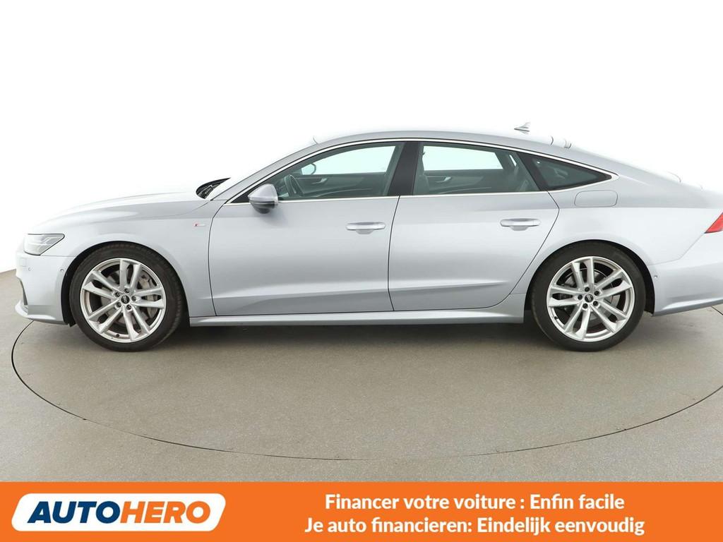 Audi A7 50 TFSIe quattro (bj 2020, automaat), Auto's, 4 zetels, Elektronische parkeerrem, Gebruikt, 1984 cc