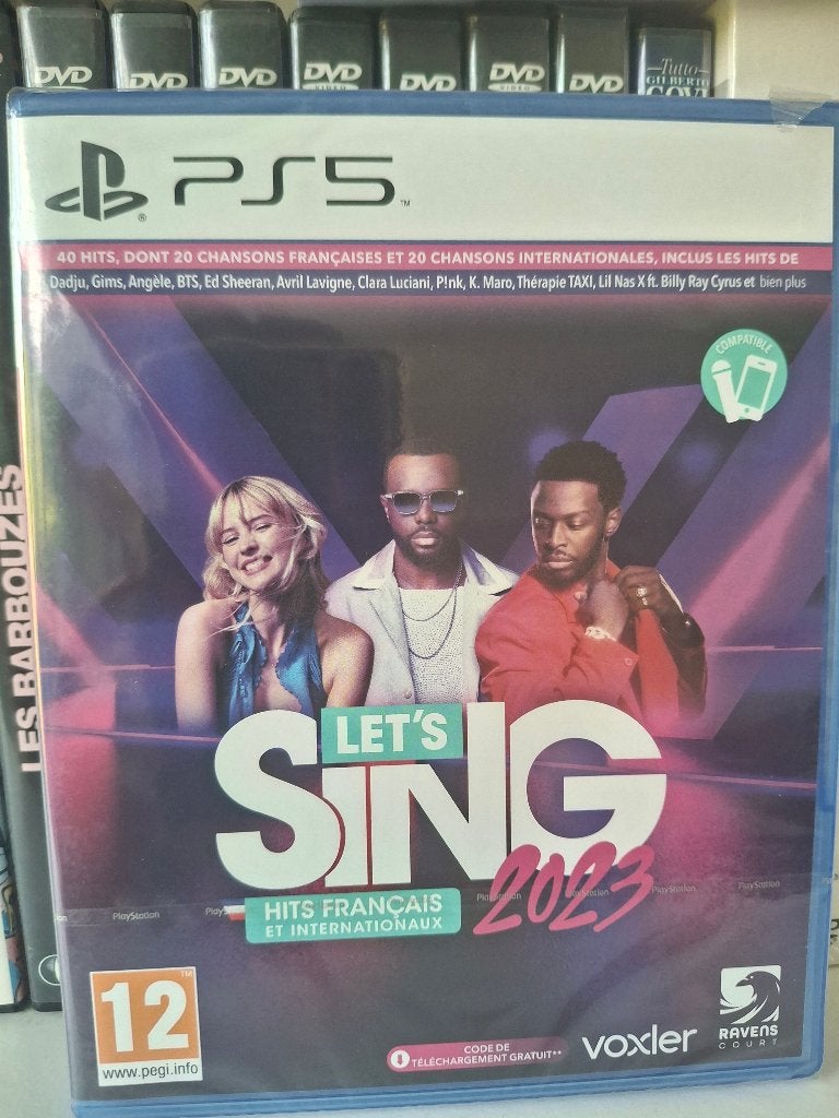 Jeu ps5 lets sing 2023, Enlèvement ou Envoi, Neuf