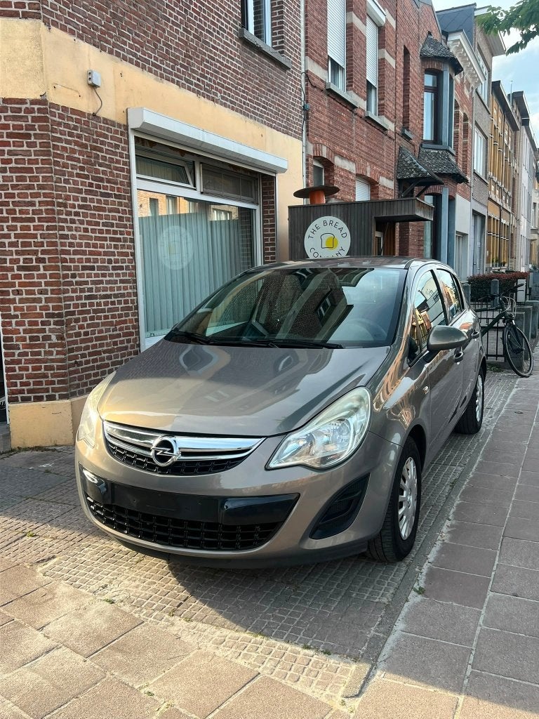 Opel Corsa 1.2 met 105.000 km, Auto's, Euro 5, Stof, Overige kleuren, Bedrijf