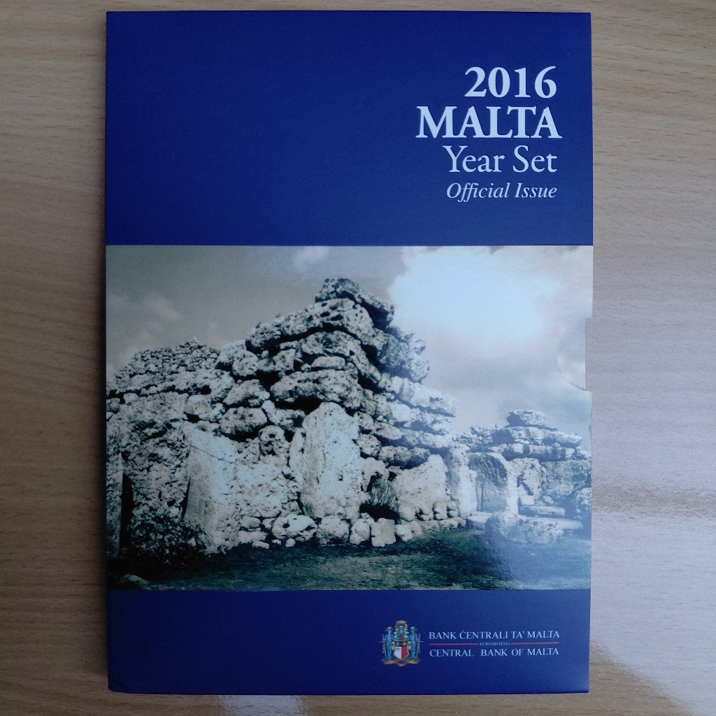 Coffret annuel officiel de Malte 2016 marque d'atelier « F », Enlèvement ou Envoi, Malte, Autres valeurs, Série