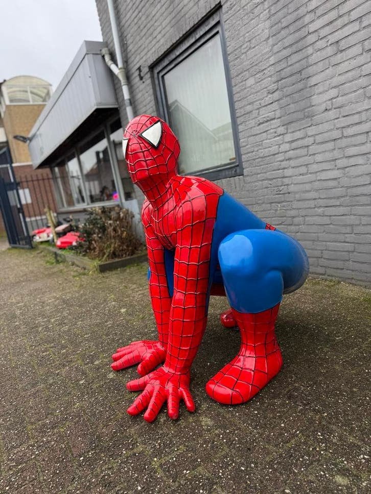 Mega Spiderman Beeld - Levensgroot XXL, Ophalen, Gebruikt, Fantasy