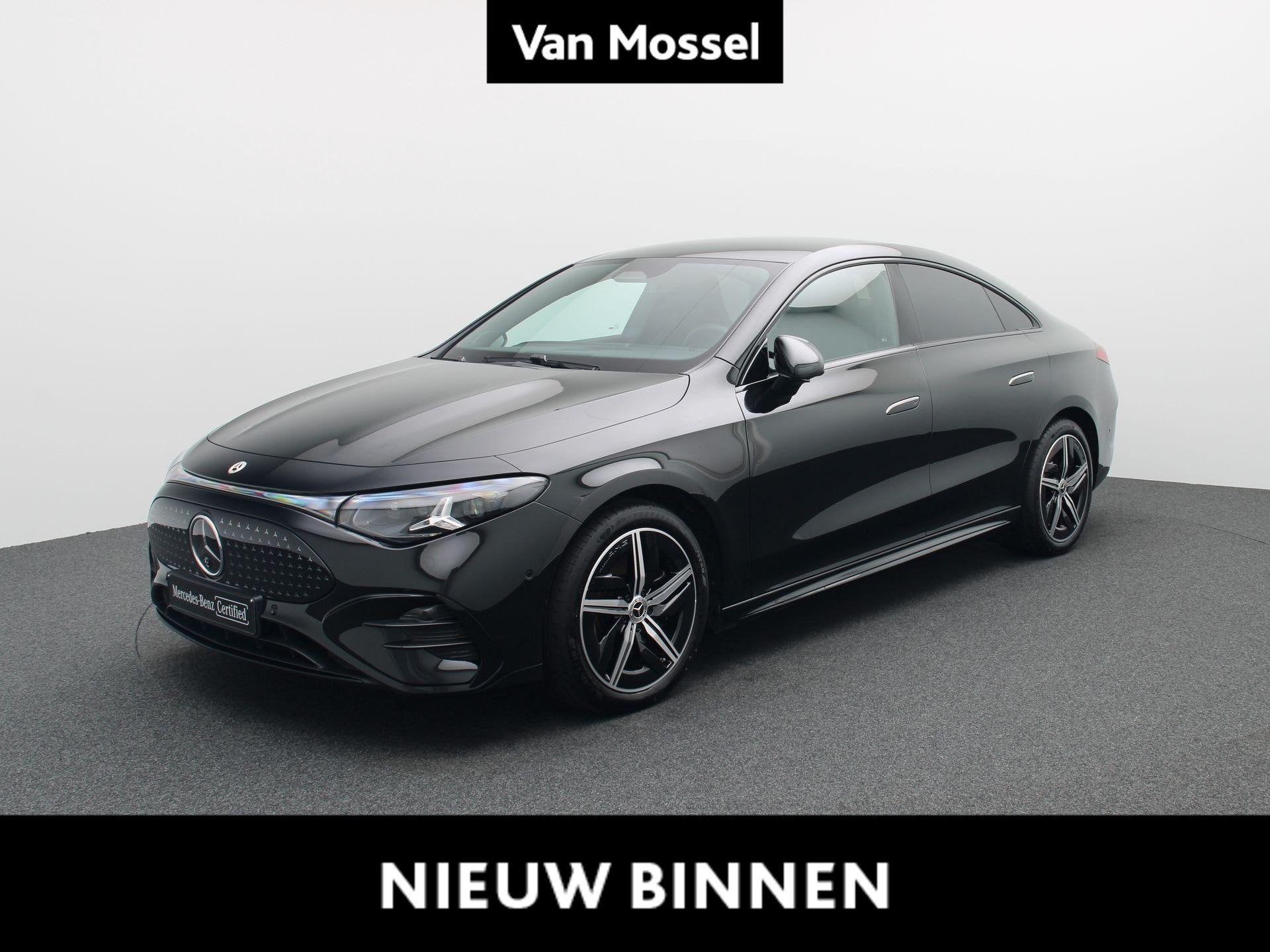 Mercedes-Benz CLA 250+ SPORT EDITION + MULTIBEAM + TREKHAAK, Auto's, Gebruikt, 743 km, Zwart, 200 kW