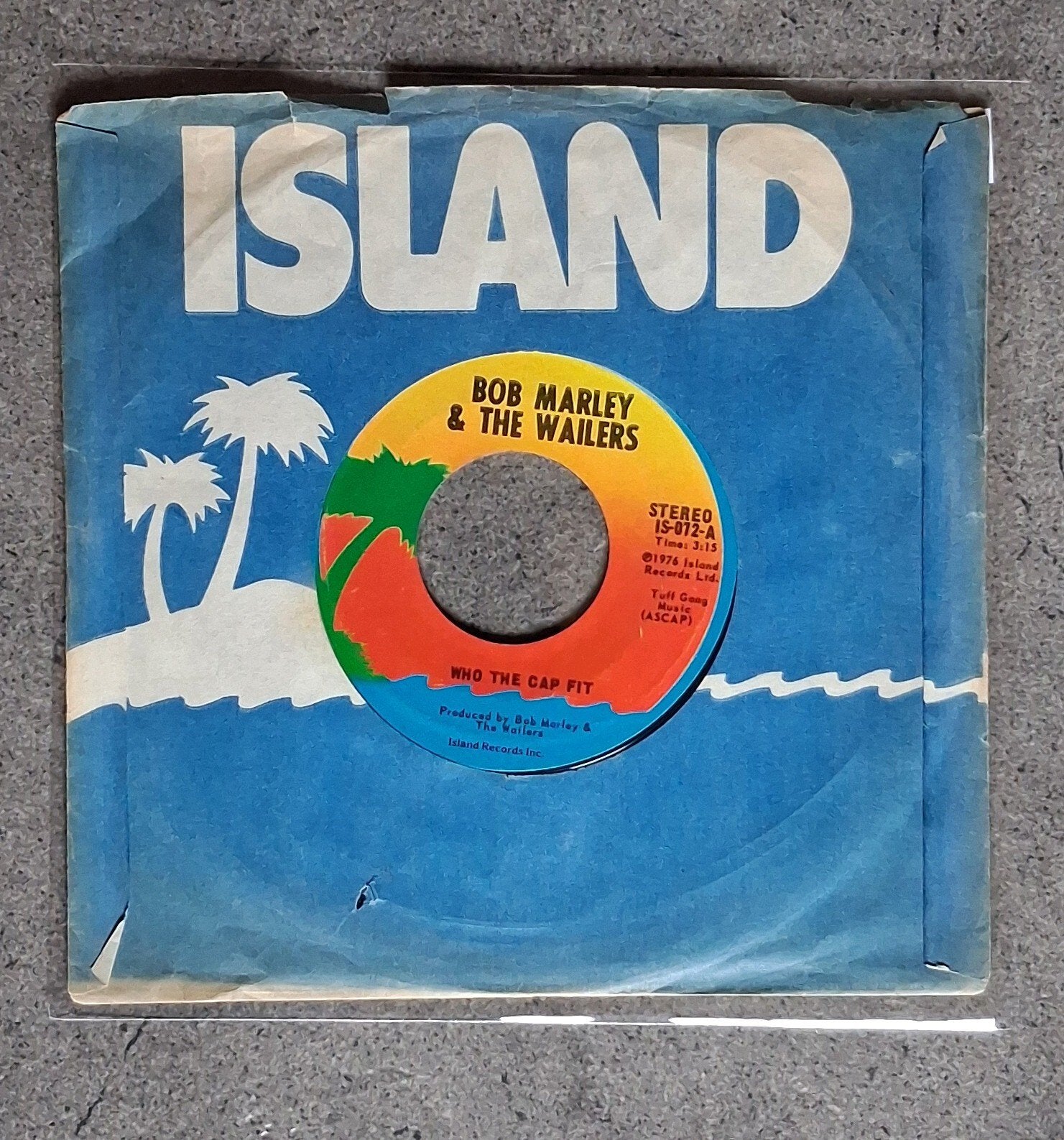 Bob Marley & The Wailers: Who The Cap Fit (7"), CD & DVD, Vinyles Singles, Pressage original, Enlèvement ou Envoi
