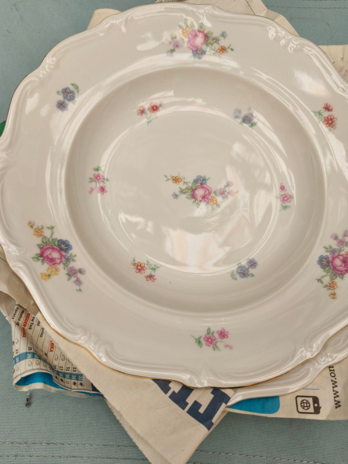 Carl Tielsch (C.T.) Wałbrzych servies (1945-1952) – Los te k, Ophalen