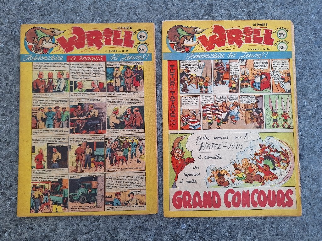 Chagor Wrill - 2 nummers tweede jaargang - FR (1946-47), Boeken, Ophalen of Verzenden, Gelezen, Sport en Vrije tijd
