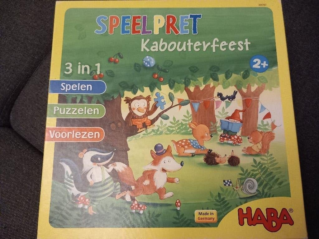 Haba Kabouterfeest, Ophalen, Gebruikt, Puzzelen