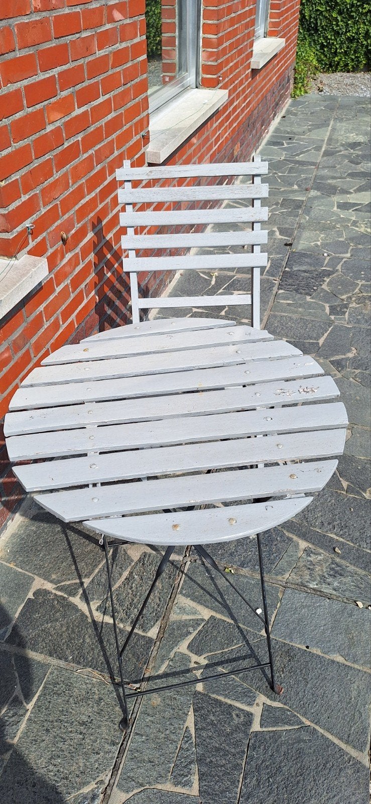 Bistrosetje., Ophalen, Gebruikt, Stoel, Tuinset