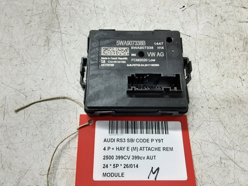 COMPUTER Audi RS 3 Sportback (8YA) (01-2021/-) (5WA907338B), Gebruikt, Mevr. I. Hauben, Audi, Rue de l'Espoir 34 34
4030  GRIVEGNÉE, BE
