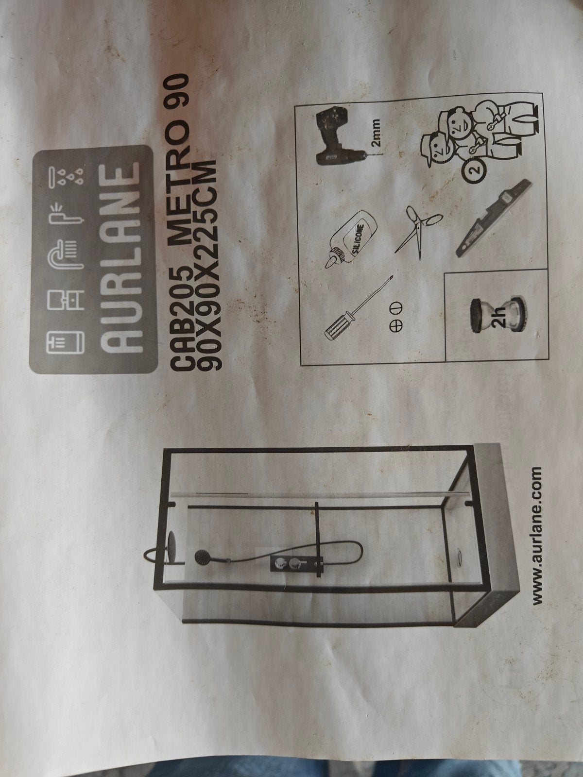 compleet gesloten douchecabine nieuw nog verpakt, Doe-het-zelf en Bouw, Sanitair, Nieuw, Douche