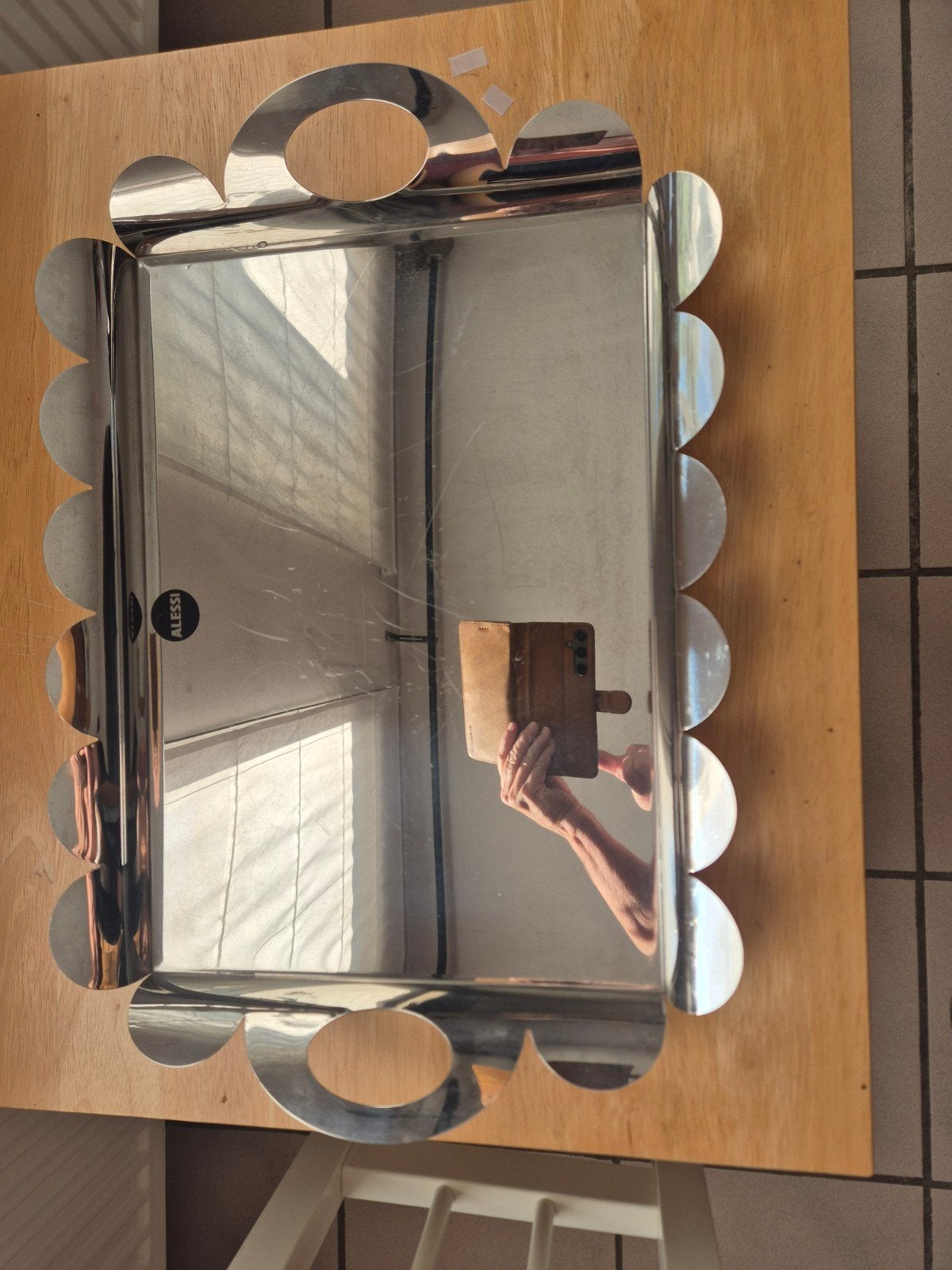 Alessi, dienblad Recinto, Huis en Inrichting, Ophalen of Verzenden, Zo goed als nieuw, Overige materialen, Dienblad