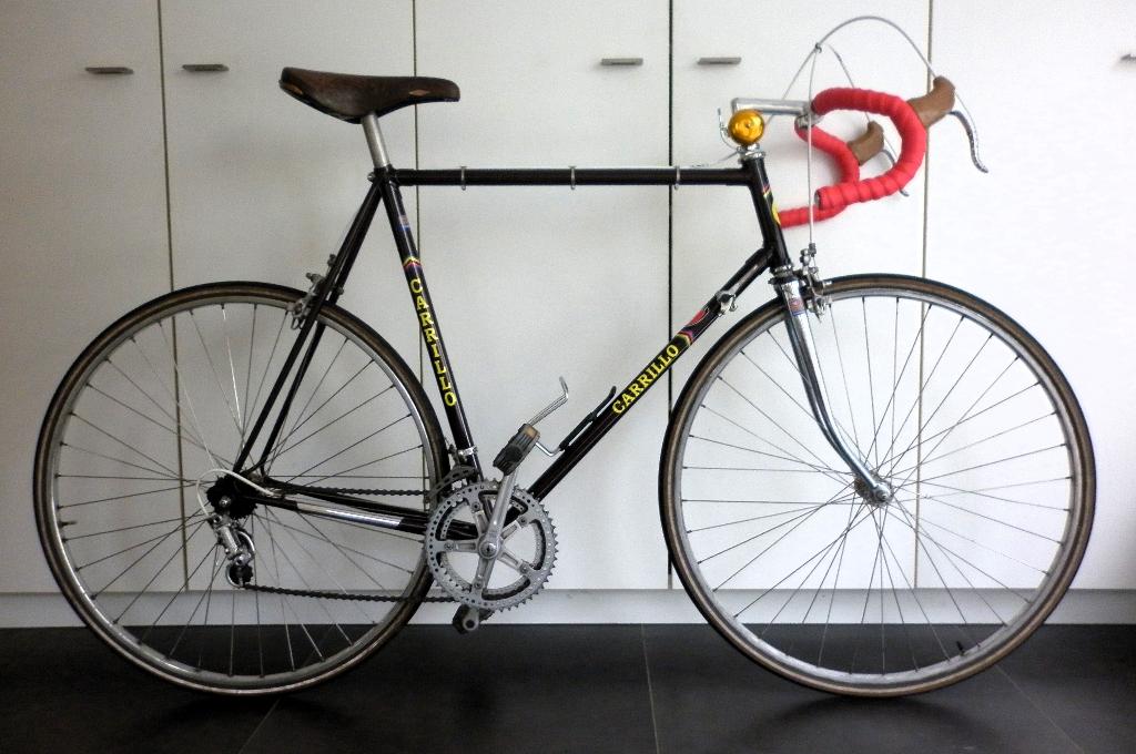 retro vintage Italiaanse koersfiets Carillo maat 60, Fietsen en Brommers, Ophalen
