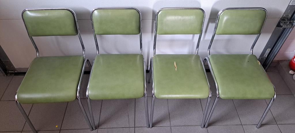 Retro keukenstoelen, Ophalen