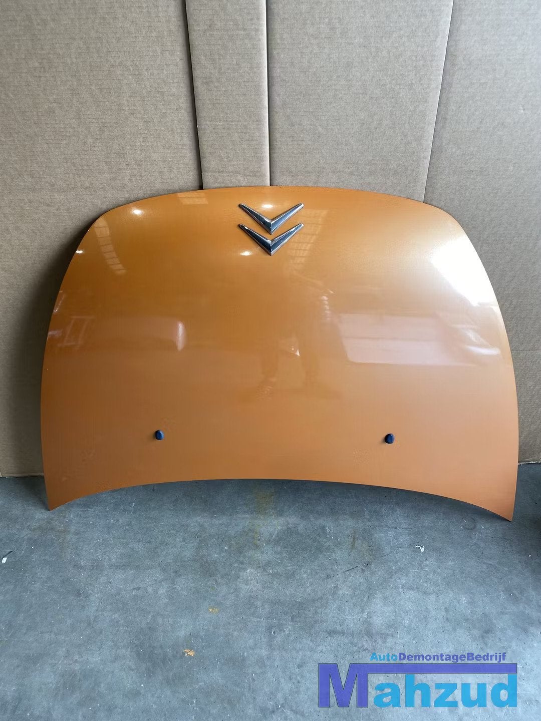CITRO N C3 Pluriel oranje KHUD Motorkap, Citroën, Stellantis N.V., Utilisé, Capot moteur