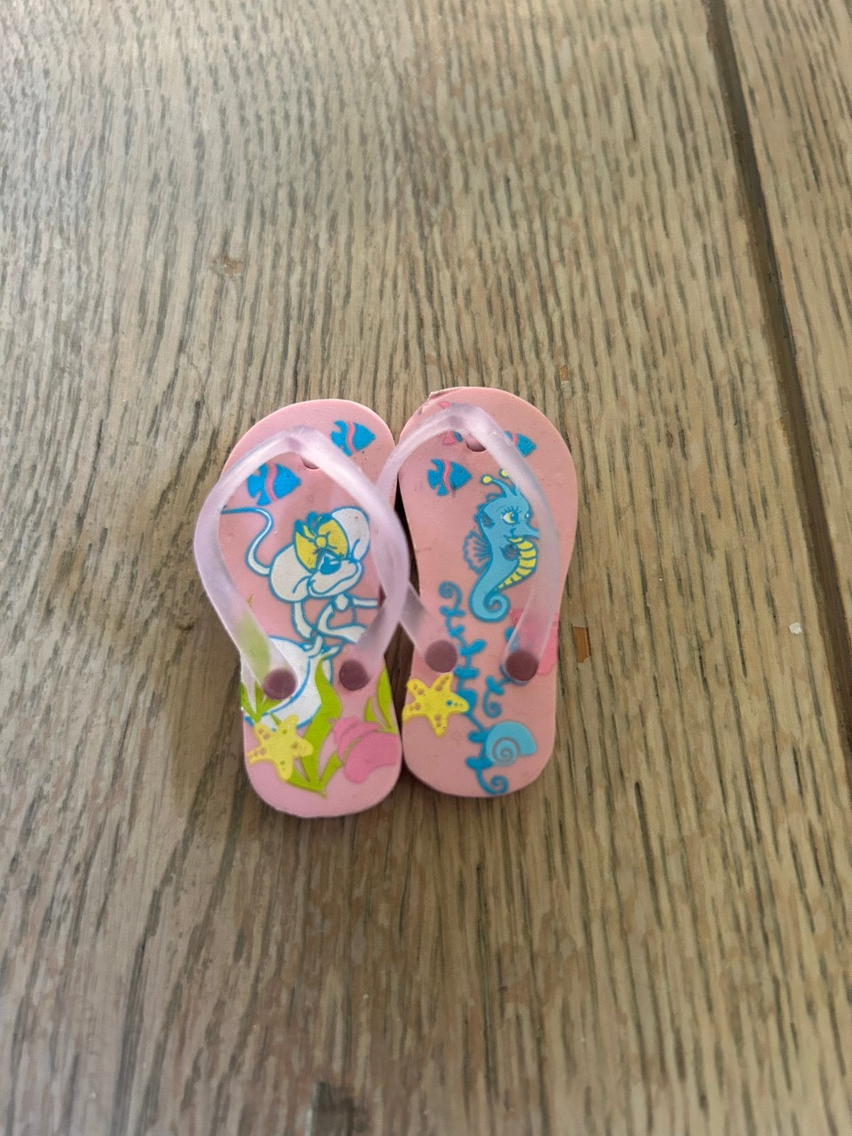 Uniek item miniatuur slippers Diddl gom nieuw, Enlèvement, Diddl, Comme neuf