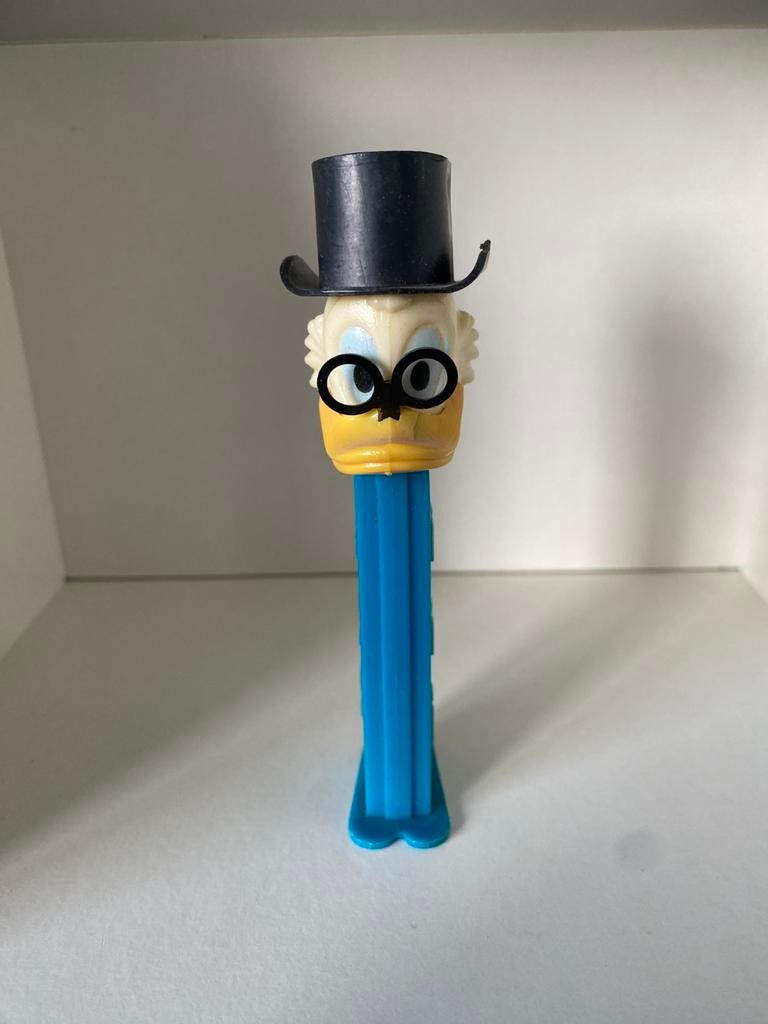 PEZ dagobert duck disney 3942683 scrooge mc duck, Verzamelen, Ophalen of Verzenden, Gebruikt