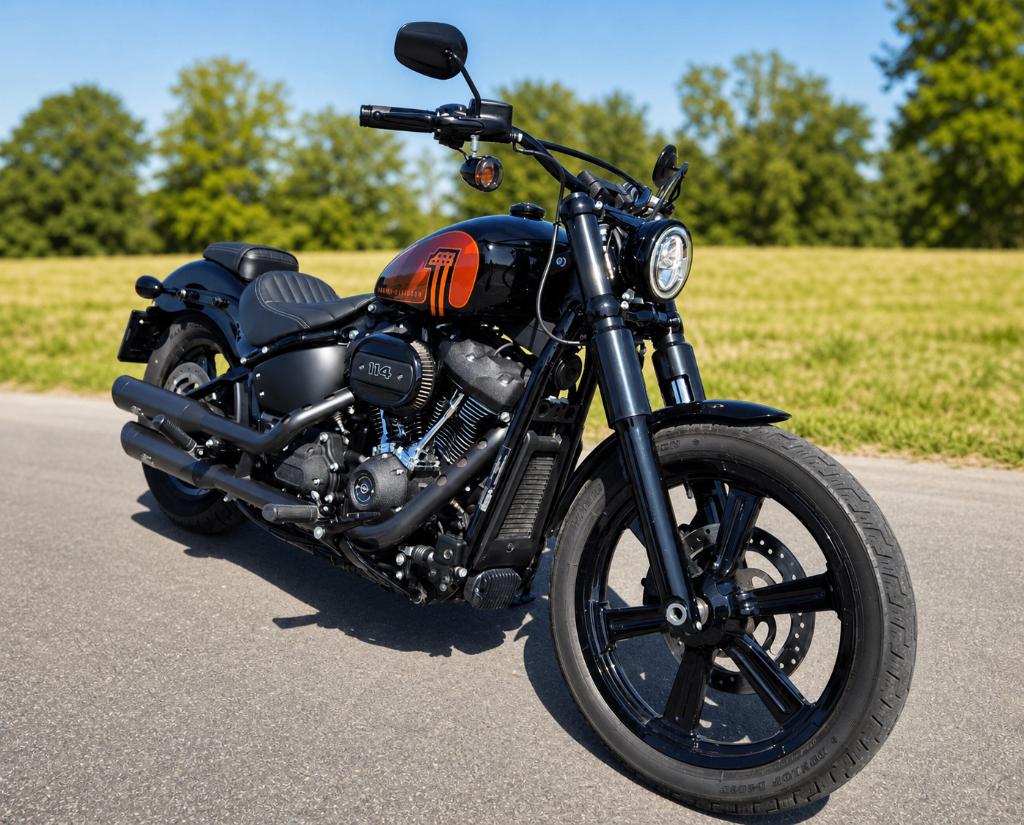 HD Street Bob 2022 - 3800 kms - Jekill & Hide - Etat neuf !, Motoren, Motoren | Harley-Davidson, 2 cilinders, Nieuw, Particulier
