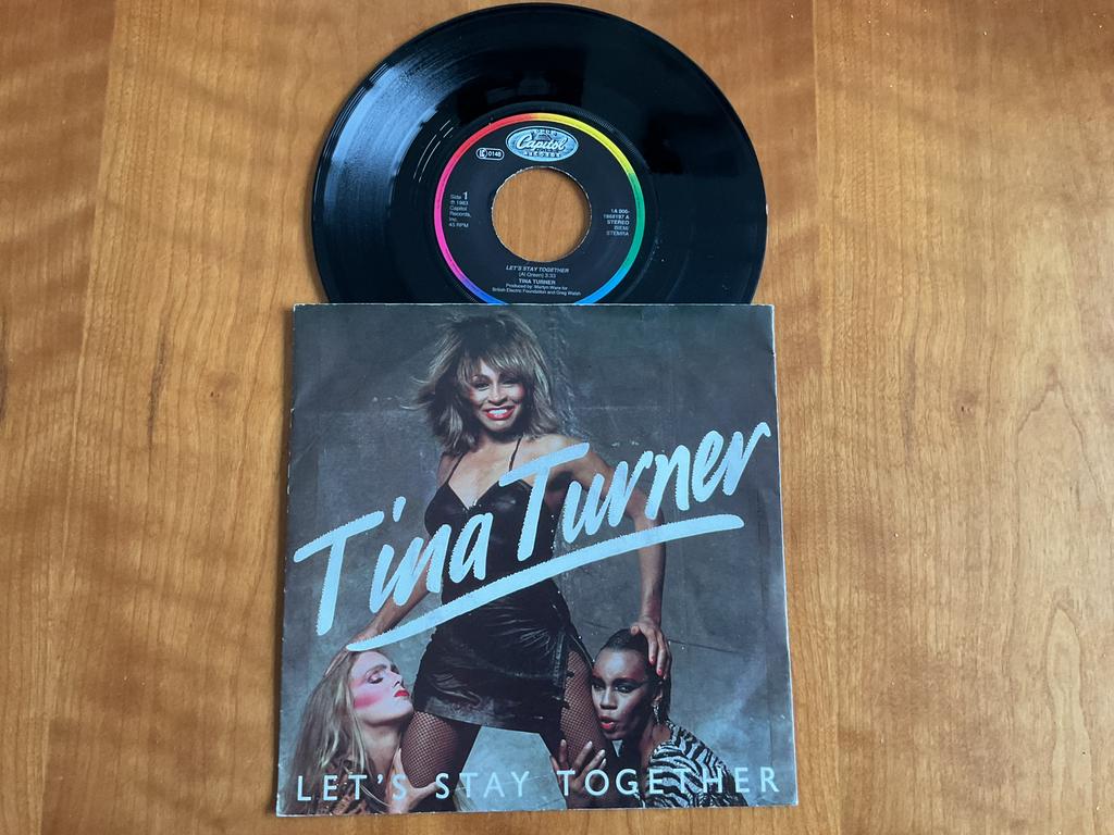 Tina Turner - Let’s Stay Together., Cd's en Dvd's, Vinyl Singles, Ophalen of Verzenden, Gebruikt