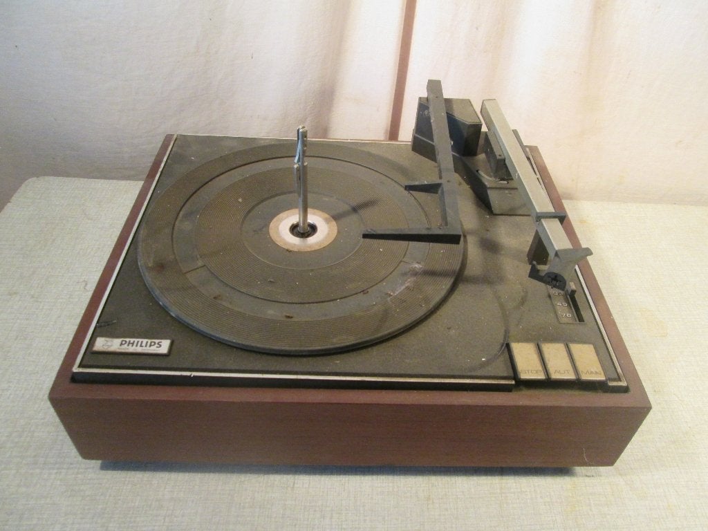 Tourne-disque Philips Retro pour pièces, Enlèvement ou Envoi, Utilisé, Tourne-disque, Philips