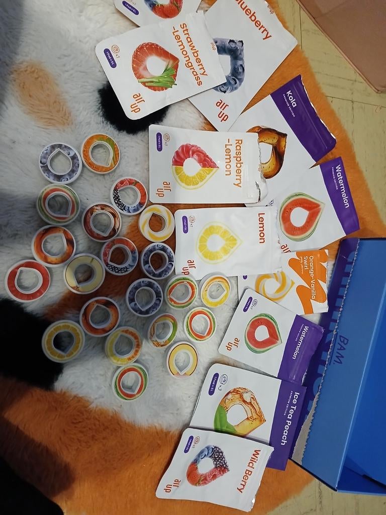 capsules d'aération, Enlèvement, Utilisé, Plusieurs autocollants
