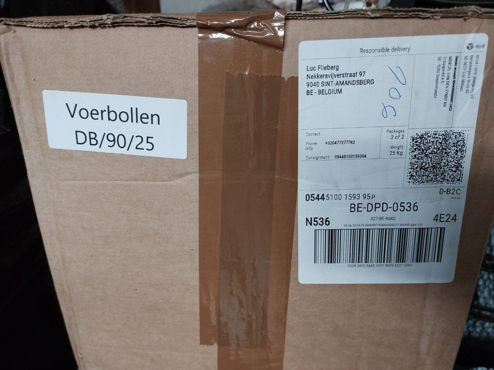 Voer boilies dreambaits, Ophalen