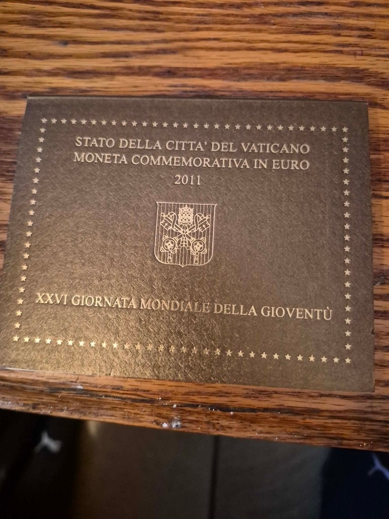 €2 Vaticaanstad 2011 BU blister, Enlèvement, Vatican
