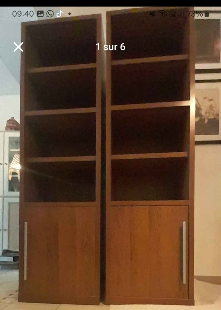2 Armoire pour chambre ou Salle à manger, Maison & Meubles, Enlèvement, Utilisé