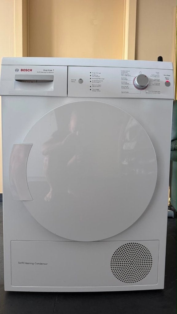 Sèche-linge Bosch 7 kg - fonctionne parfaitement !, 6 à 8 kg, Phase anti-froissage, Chargeur frontal, Enlèvement