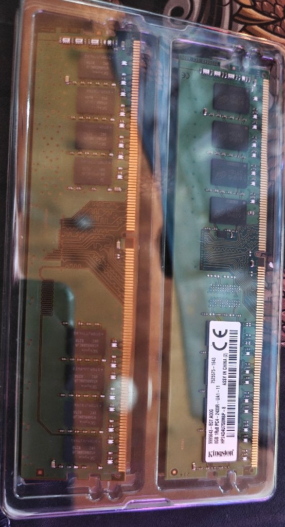 2X 8GB RAM DDR4, Computers en Software, RAM geheugen, Ophalen, Gebruikt, DDR4, 8 GB