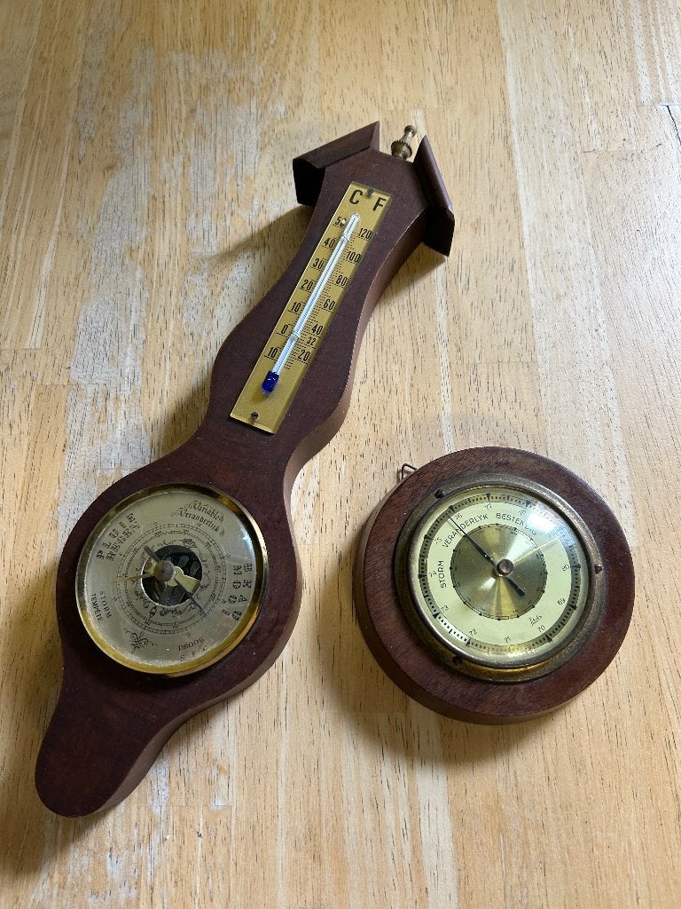 Twee barometers, Ophalen, Gebruikt, Barometer
