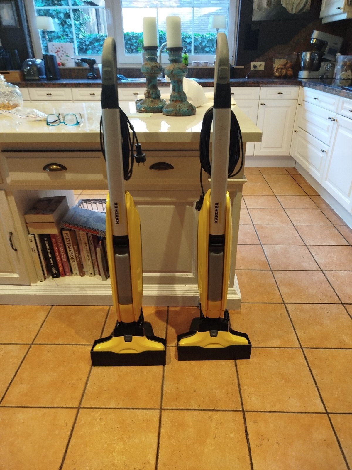 Karcher vloerreiniger, Ophalen, Gebruikt, Vloerreiniger, Kärcher