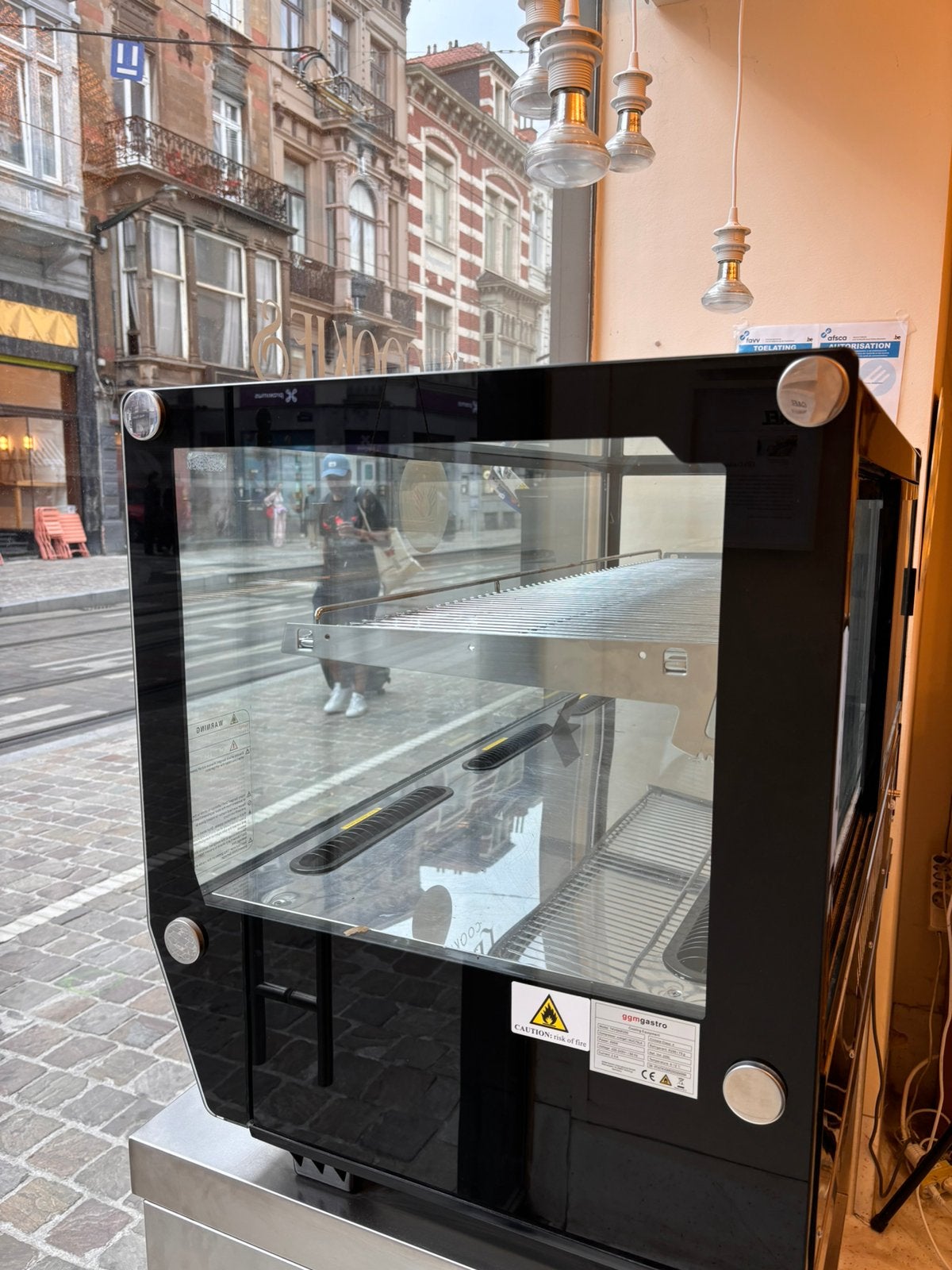 Comptoir/vitrine frigo + meuble inox, Enlèvement, Neuf, sans emballage, Boulangerie et Boucherie