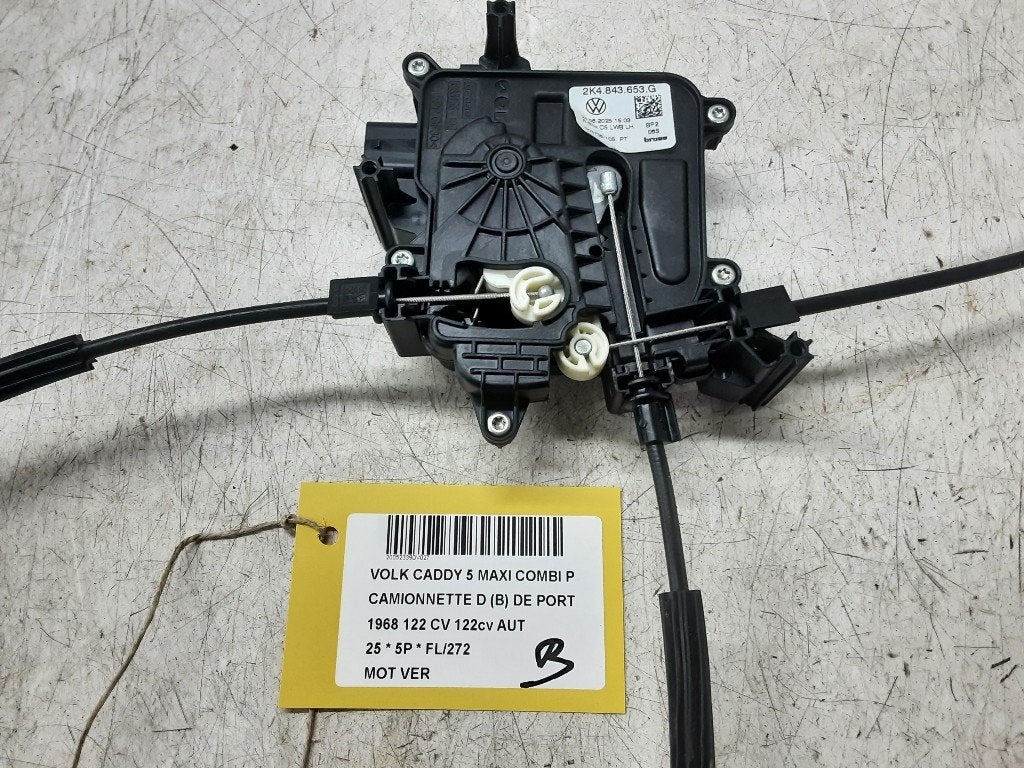 VEROUILLAGE CENTRALISEE MOTEUR Caddy Combi V (SBB / SBJ), Volkswagen, Volkswagen AG, Utilisé, Kundenbetreuung@volkswagen.de
