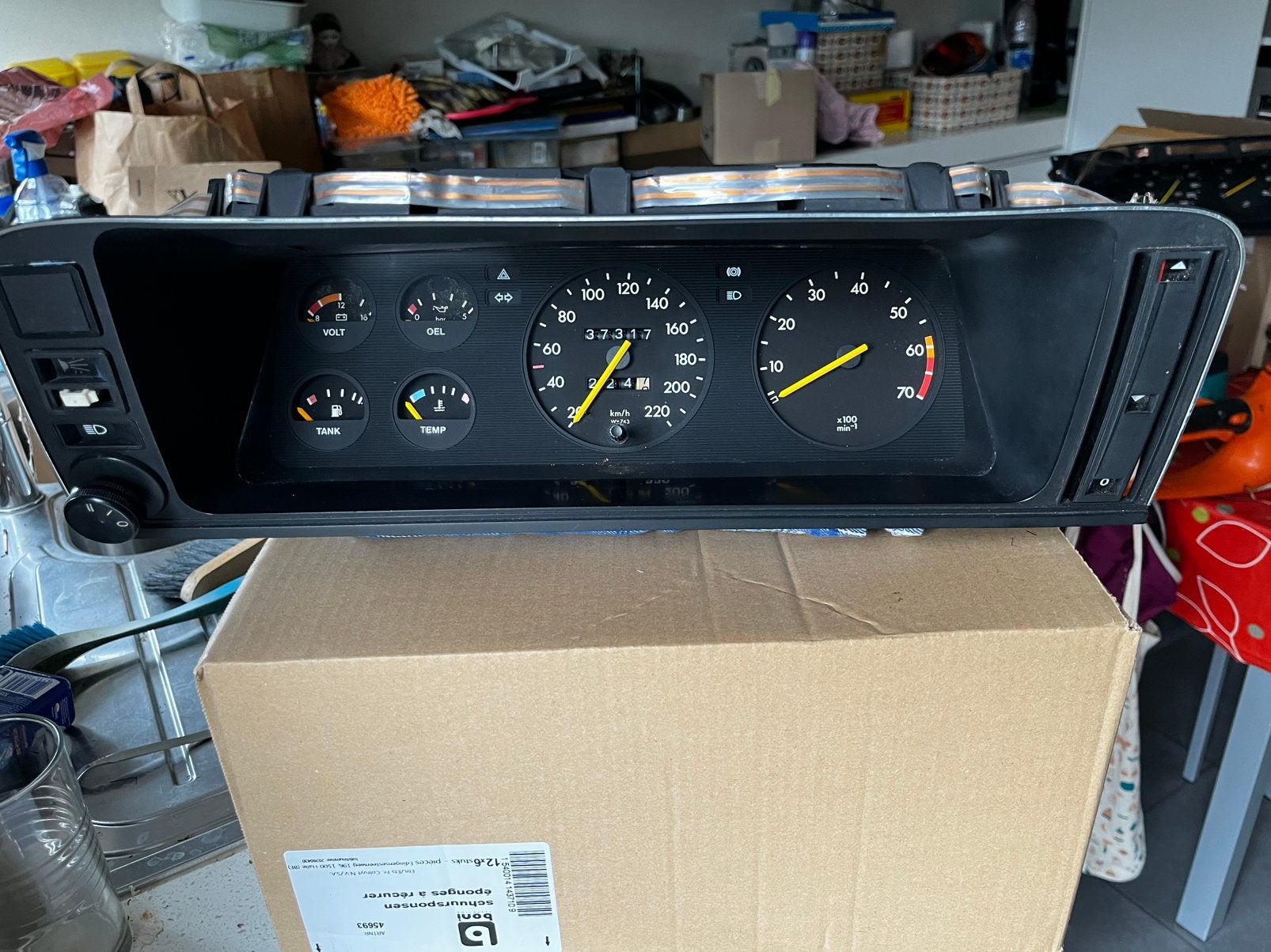 Dashboard / tellers Manta B - Ascona B, Auto-onderdelen, Ophalen