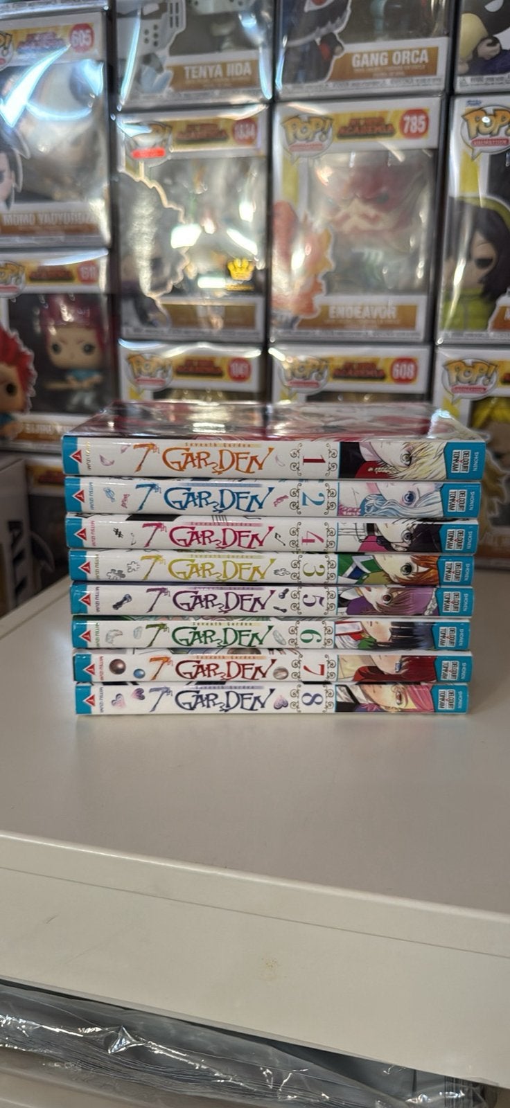 7e tuin 1-8, Boeken, Strips | Comics, Meerdere comics, Ophalen, Gelezen, Japan (Manga)