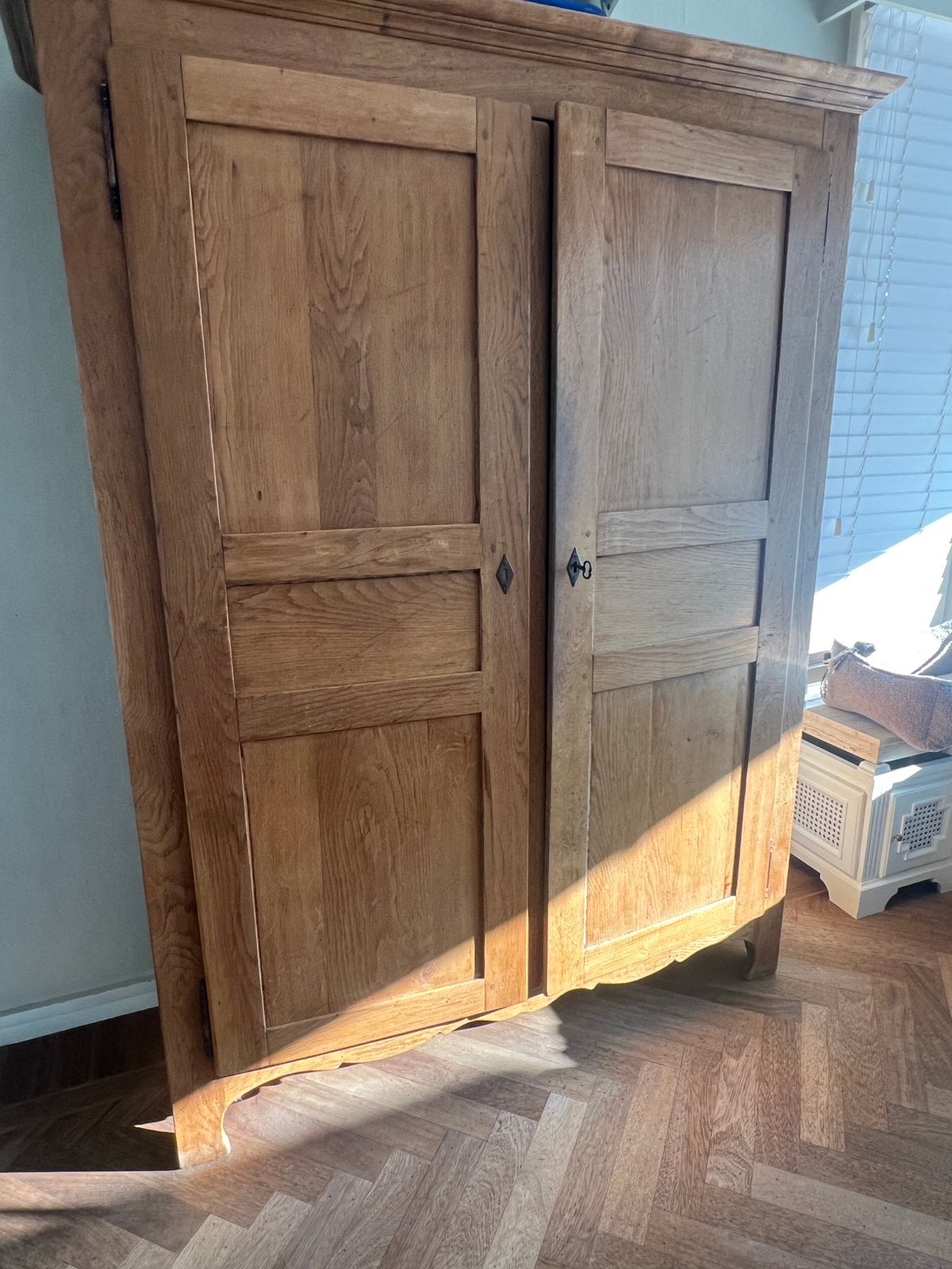 Eiken massieve kast, 25 à 50 cm, Antiek , klassiek, 100 à 150 cm, Utilisé