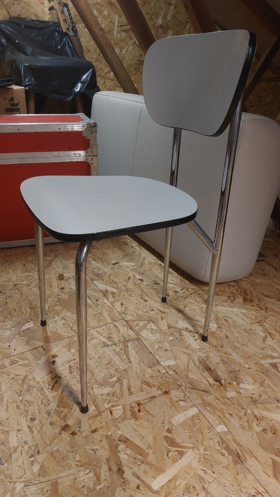 ensemble de chaises vintage, Maison & Meubles, Chaises, Vintage, Enlèvement, Utilisé, Bois
