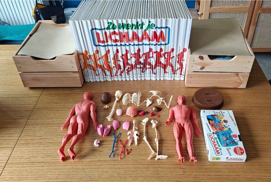 Volledige vintage set “Zo Werkt Je Lichaam” van DeAgostini, Ophalen of Verzenden