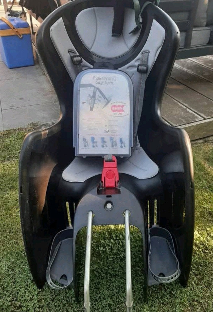 fietsstoel ok baby tot 22 kg, Fietsen en Brommers, Fietsaccessoires | Fietsstoeltjes, Ophalen