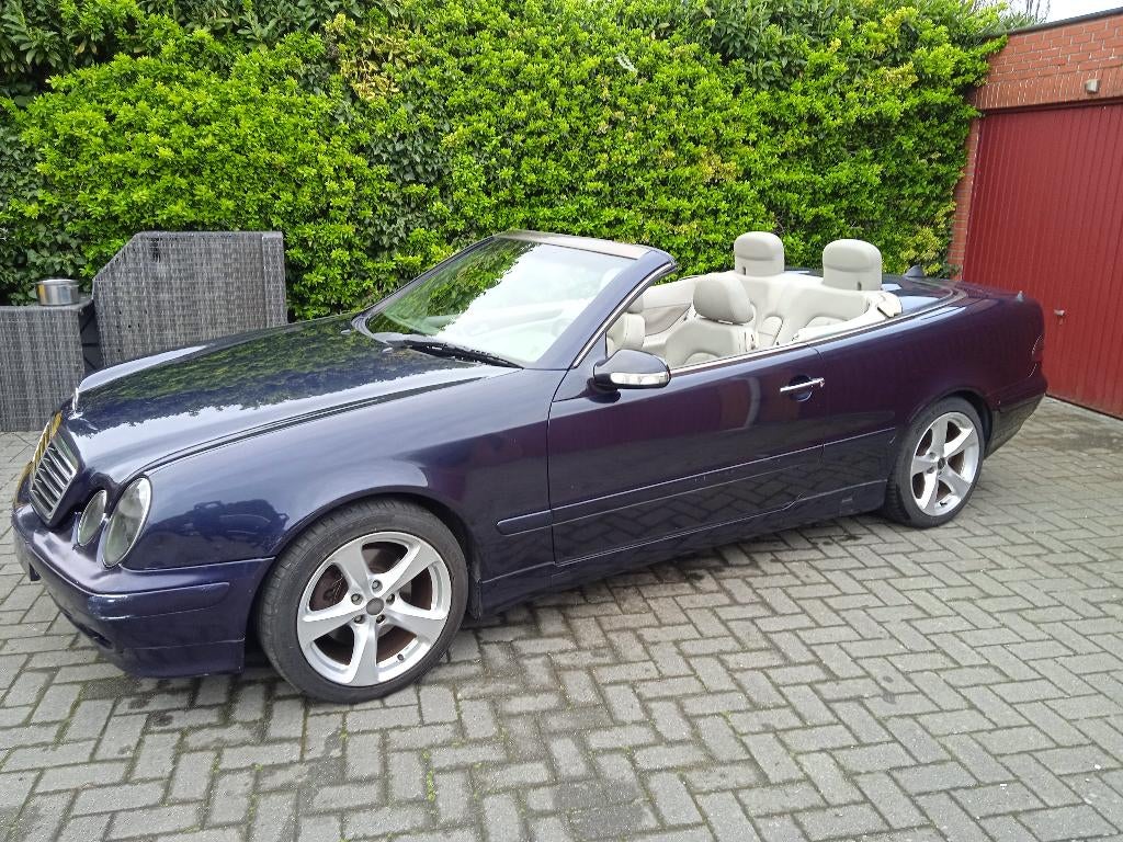 Mercedes clk compressor cabrio op LPG !!!, Automaat, 4 zetels, Achterwielaandrijving, 4 cilinders