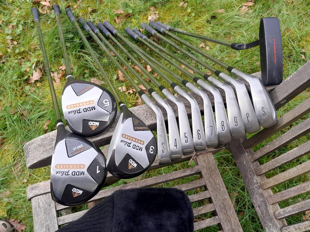 Set de golf avec sac de transport, Enlèvement, Comme neuf, Set
