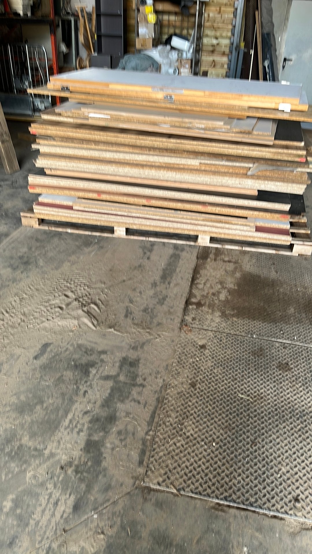 Partij houten platen, Doe-het-zelf en Bouw, Ophalen, Nieuw