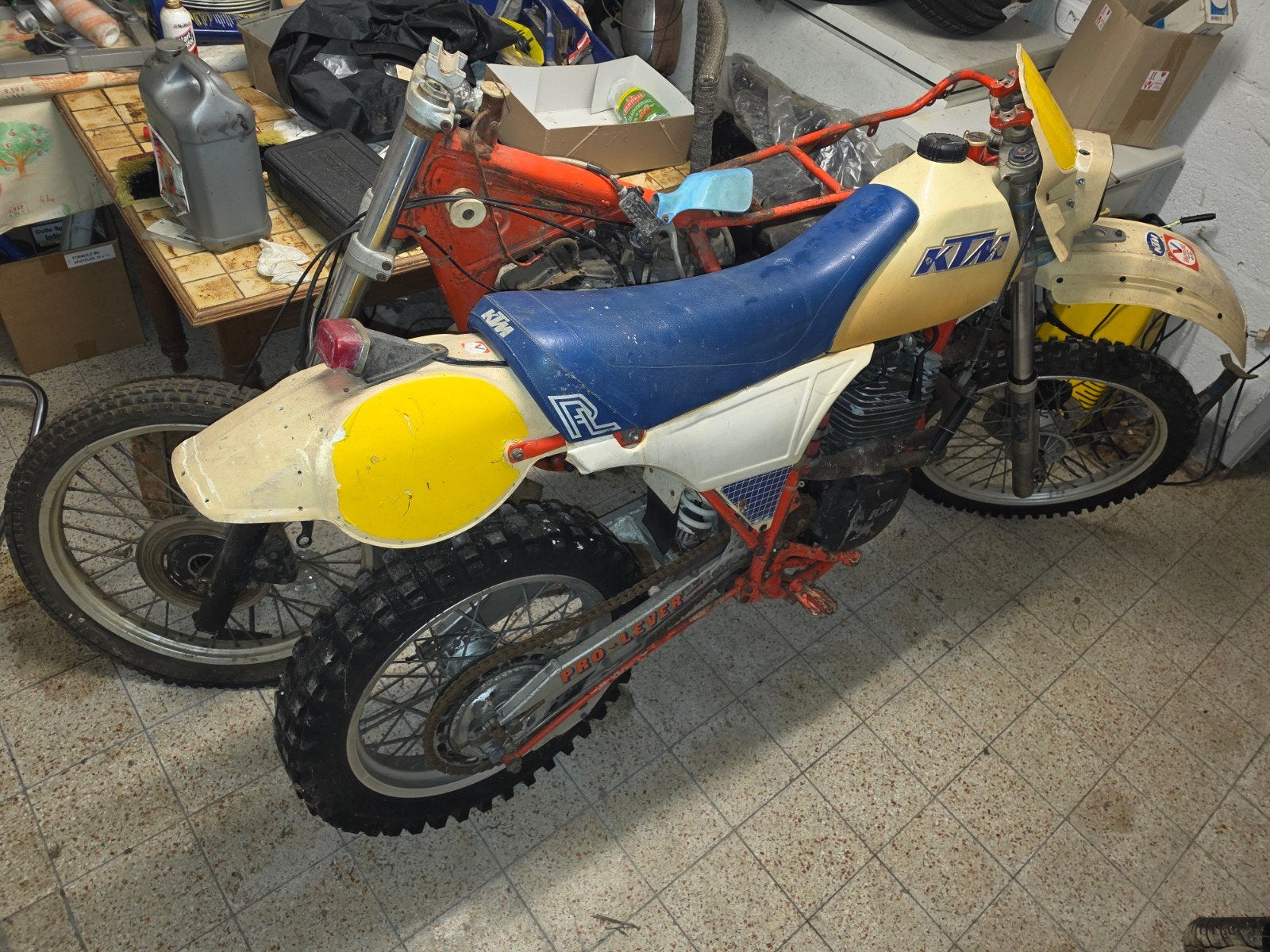 2x KTM GS500 Rotax 1985 (à reparer/pour pièces), Occasion, Particulier, Enduro, 500 cm³