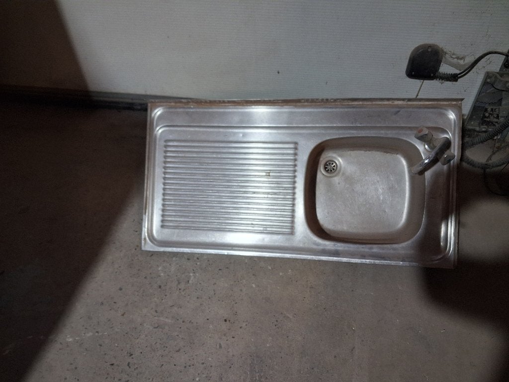 Spoelbak, Ophalen, Gebruikt, 50 tot 100 cm, Minder dan 100 cm