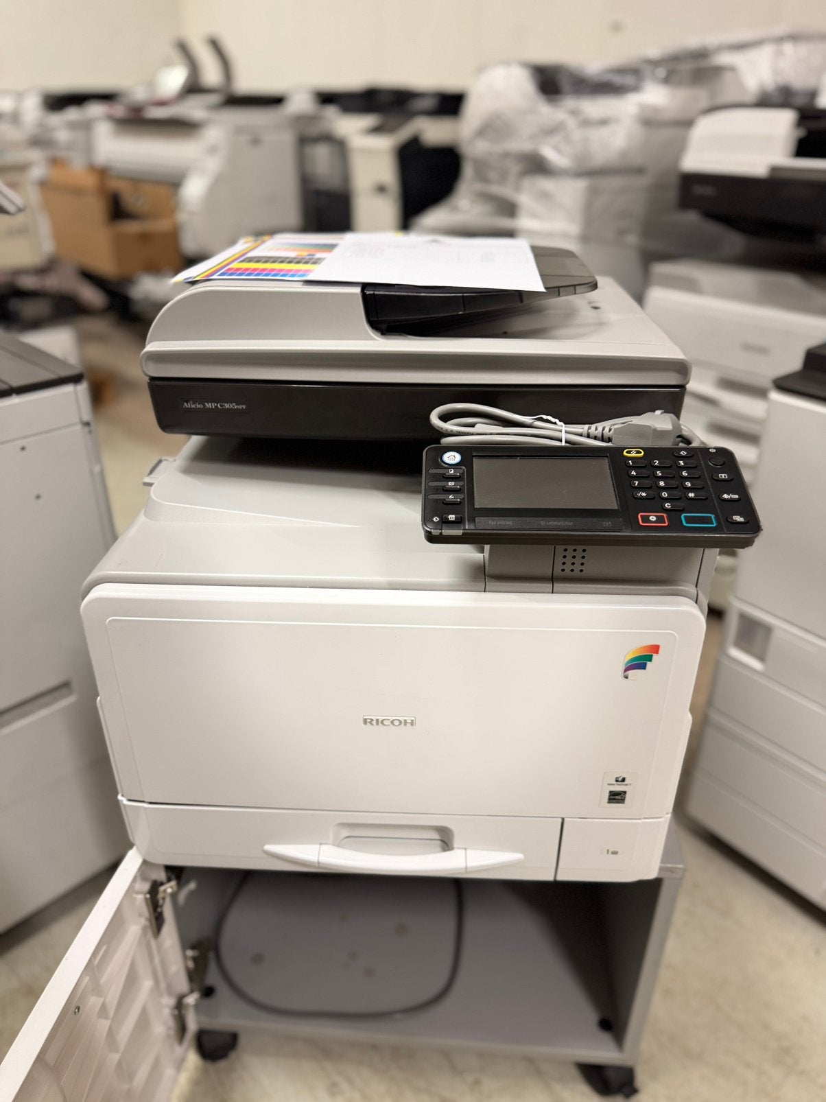 RICOH MPC305 ( garantie 1 an), Enlèvement, Comme neuf, Fax