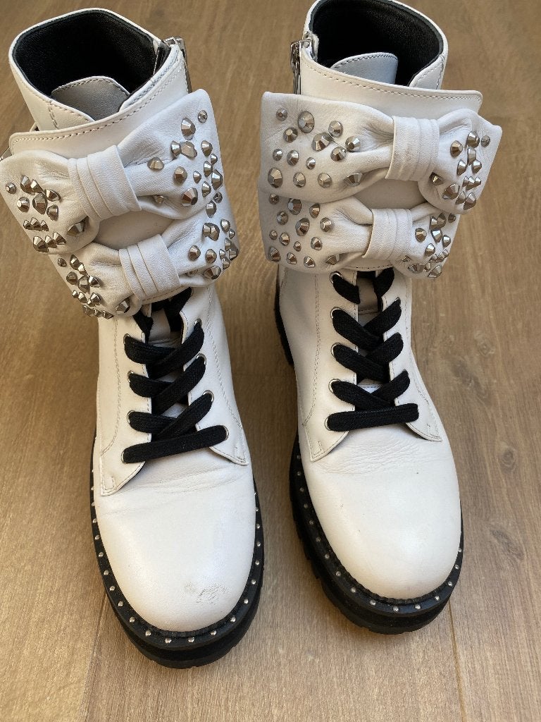 Bottines lui jo, Kleding | Dames, Hoge laarzen, Liu Jo, Wit, Ophalen of Verzenden