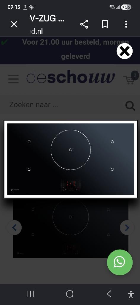 Cuisinière à induction, Electroménager, Tables de cuisson, Neuf, Encastré, 5 zones de cuisson ou plus, Classe énergétique A ou plus économe